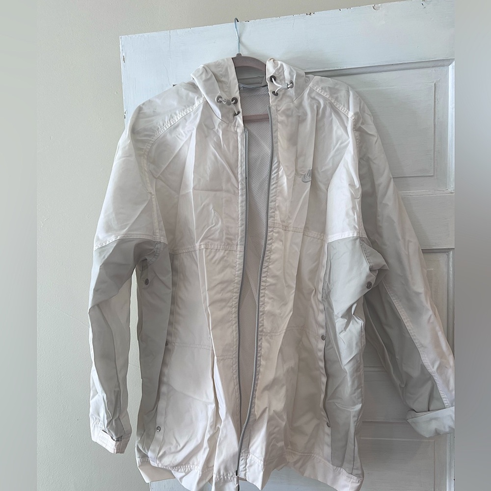 NIKE Rain jacket - White XL